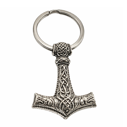 Thors hammer wolf viking - hammer,