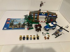 Lego 4440 Forest Police Station Complete with Instructions NO Box