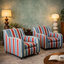 Vintage Armchairs Fabric