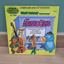 Disney The Aristocats Vinyl 33rpm 7" LP FS-903 Australia 1972 VG+/VG