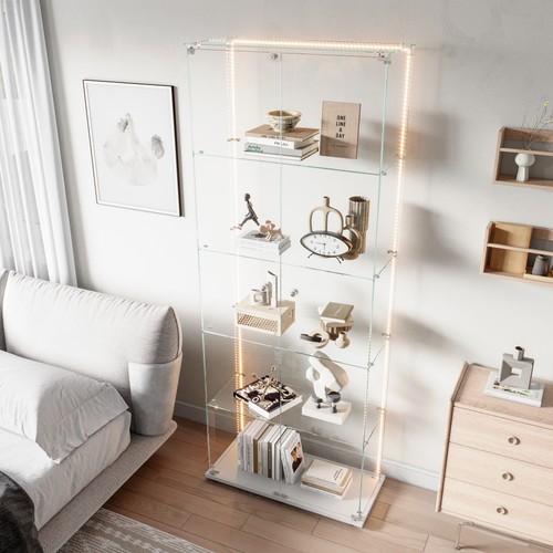 Glass display cabinet - display, 72"