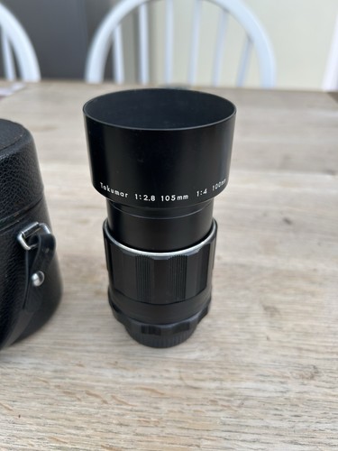 Asahi super takumar 105mm - asahi,