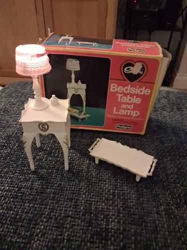 Vintage sindy bedside table - bedside,