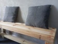 Handmade Rustic Wooden Bench