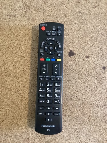 Panasonic remote control - tv,