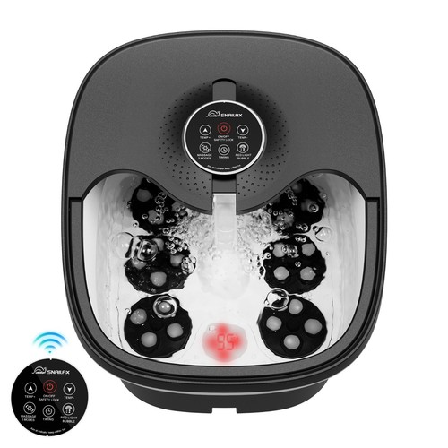 Snailax shiatsu foot spa bath - shiatsu,