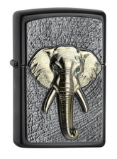 Zippo Lighter Elephant Emblem