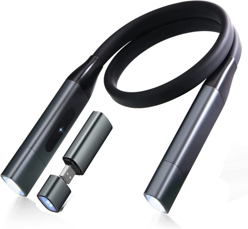 Rechargeable neck book light - rechargeable,