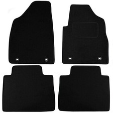 For MG HS Automatic Car Floor Mats Tailored Carpet 2019 onwards 4pc Set Black