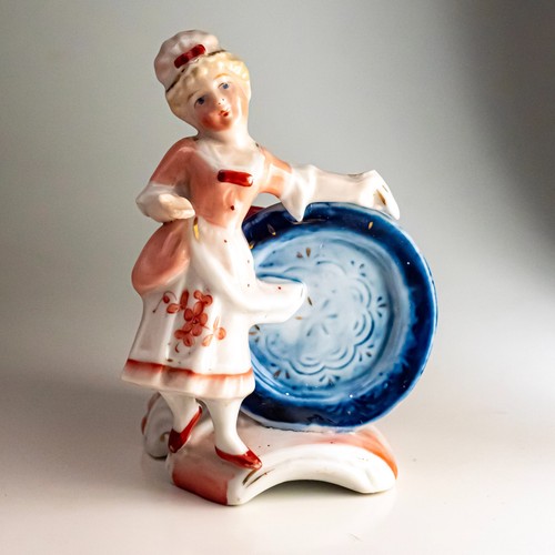Antique staffordshire spill - antique,