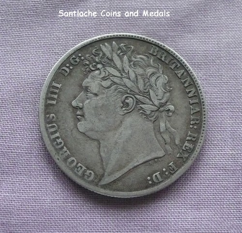 1820 king george silver - iv,