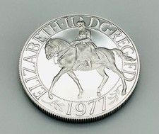 Queen Elizabeth II 1977 Silver