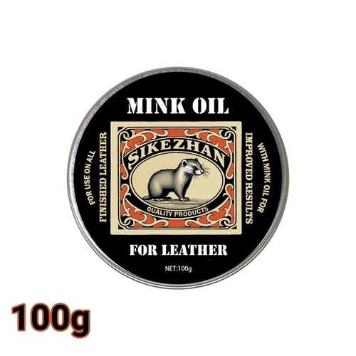 Mink oil leather - mink,