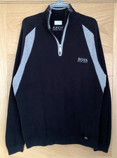 HUGO BOSS x MARTIN KAYMER - 1/4 ZIP GOLF PRO JUMPER  - M -  rrp £199