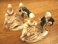 2 X Vintage Fairing Figures in