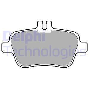 Lp2289 delphi brake - pad, set