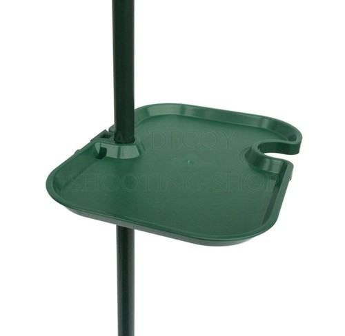Hide pole tray table gun - gun, rest