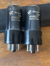  Matched Pair 6V6 GT Power