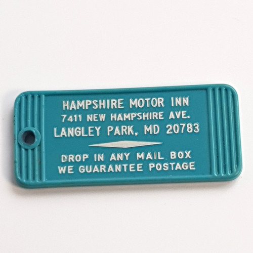 Vintage hotel keyring new - keyring,