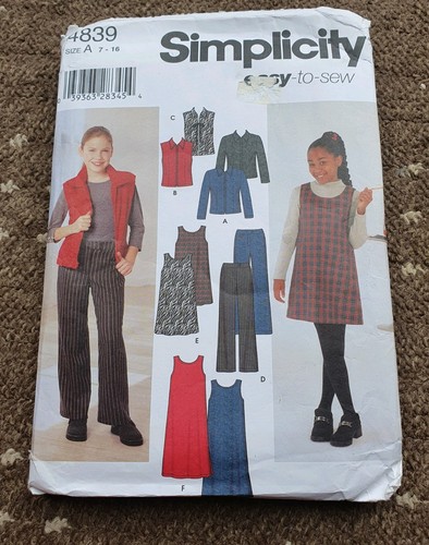 Simplicity sewing pattern - sewing,