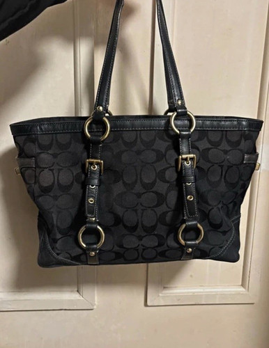 Coach black signature - coach,