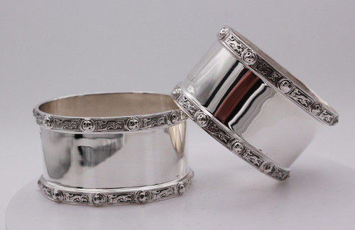 Pair celtic pattern - pattern, sterling