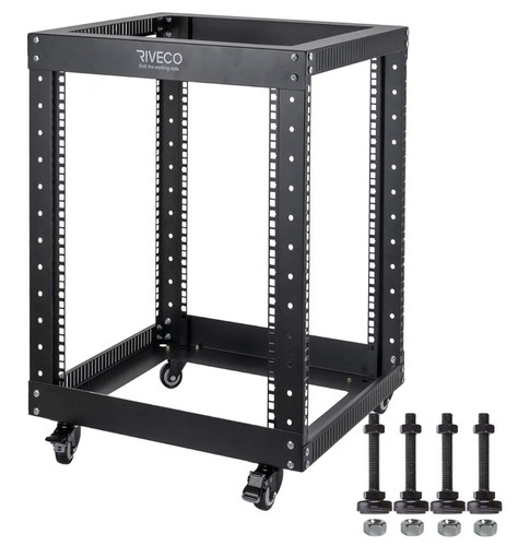 12u server rack open - open, frame