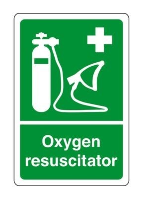 Oxygen resuscitator safety - resuscitator,