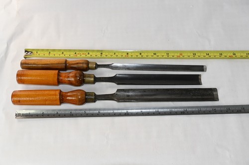 Vintage paring gouges - paring,