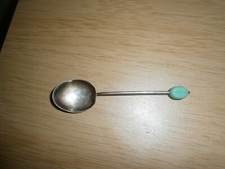 Vintage EPNS blue bead handle