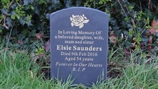 Personalised Gravestone