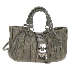 Miu Miu Matelasse Hand Bag