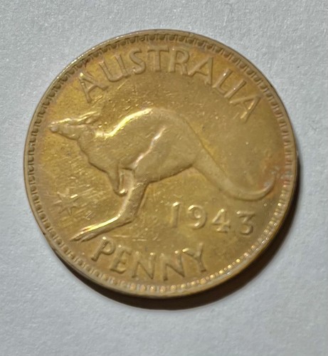 Australia 1943 one penny - one,