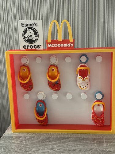Mcdonald crocs display - mcdonald’s,