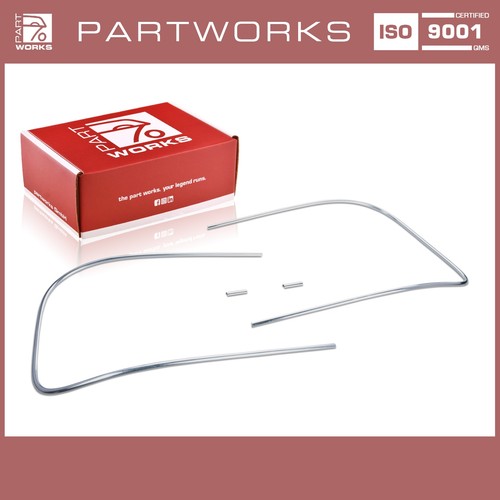Trim frame rear window for