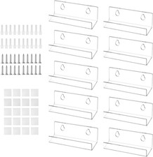 10 Pcs Vinyl Wall Mount 10Cm
