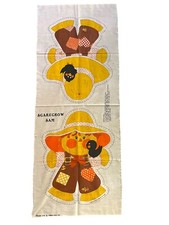 Scarecrow Sam fabric panel Cut