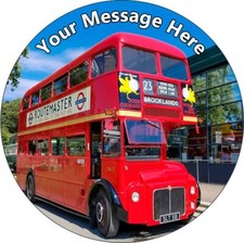 London Bus Red Personalised