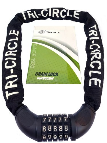 Bike lock cable chain digit - 5,