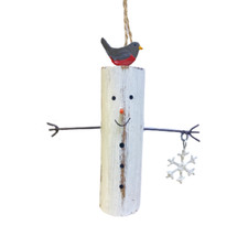 Shoeless Joe Wooden Snowman