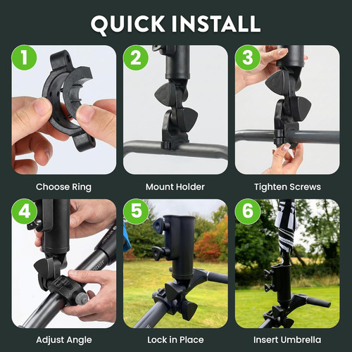 Umbrella holder motocaddy - umbrella, /