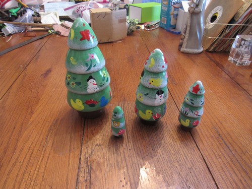Christmas tree nesting - nesting, dolls