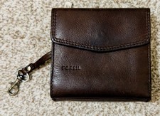 Fossil Genuine Leather Trifold