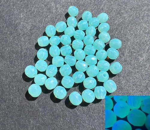 Pieces 4mm faceted - 50,