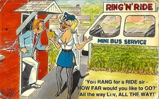 Vintage Saucy Postcard -
