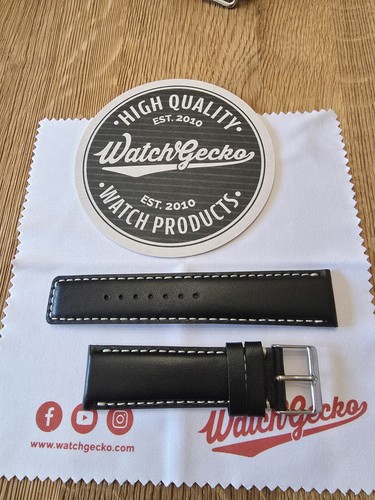 New premium black leather - new,