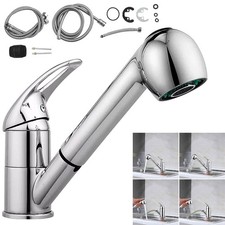 Chrome Combi Mixer Tap & Pull