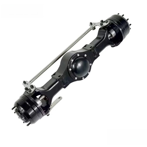 Front axle through - front,