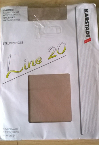 Tights karstadt line - line, 20