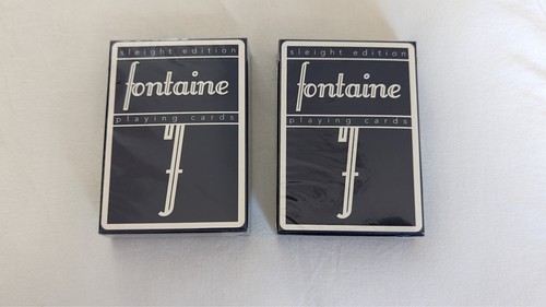 Sleight fontaine playing - fontaine, cards